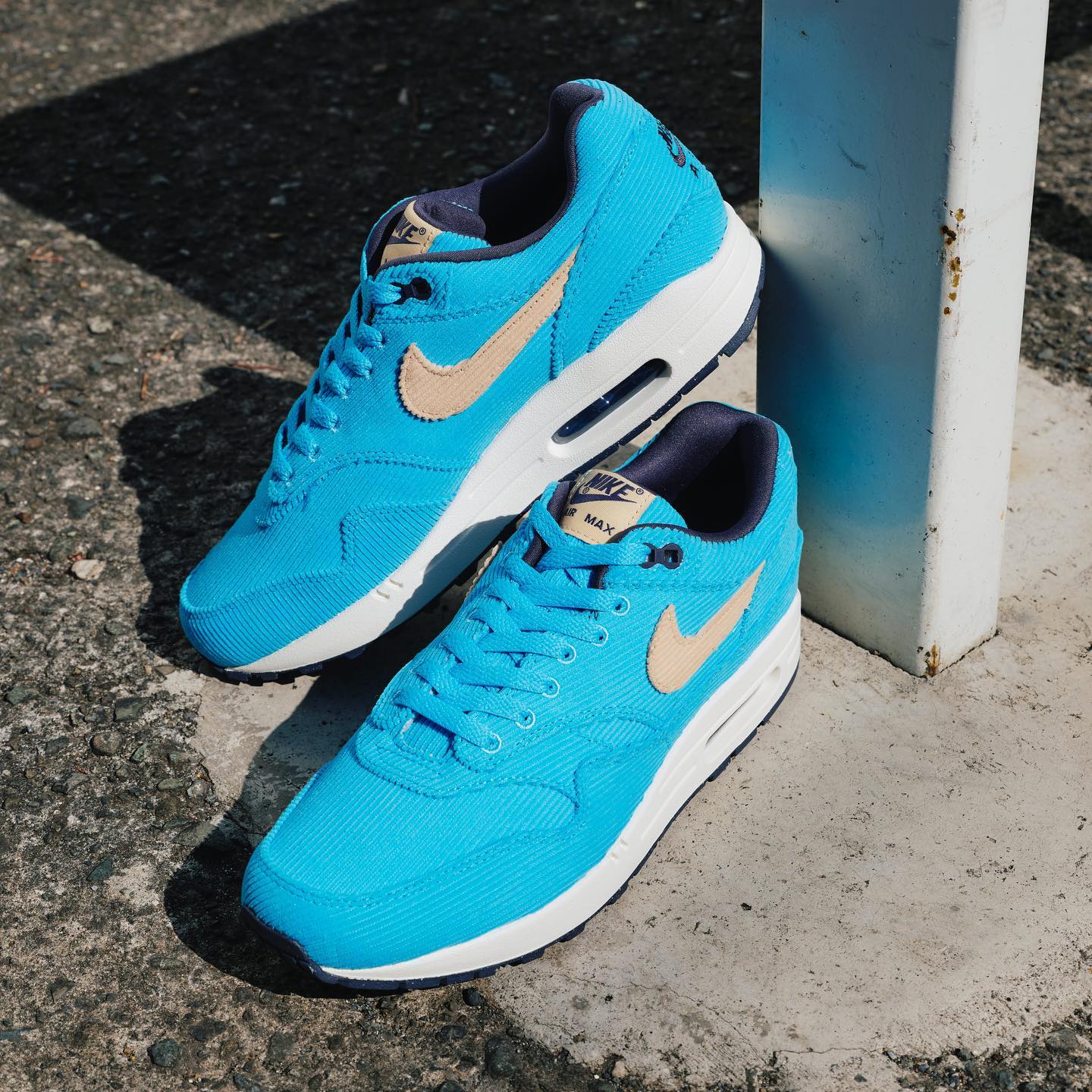 Nike Air Max 1,Corduroy,FB8915  「灯芯绒」太帅了！全新 Nike Air Max 1 上架国区 SNKRS！