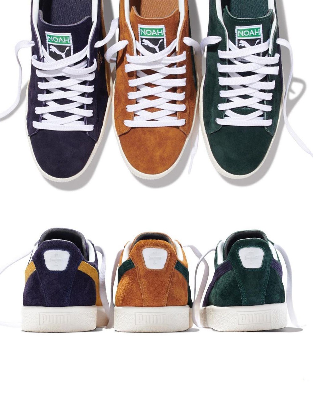 NOAH,PUMA,Clyde  五十周年纪念！NOAH x PUMA 终于联名了！