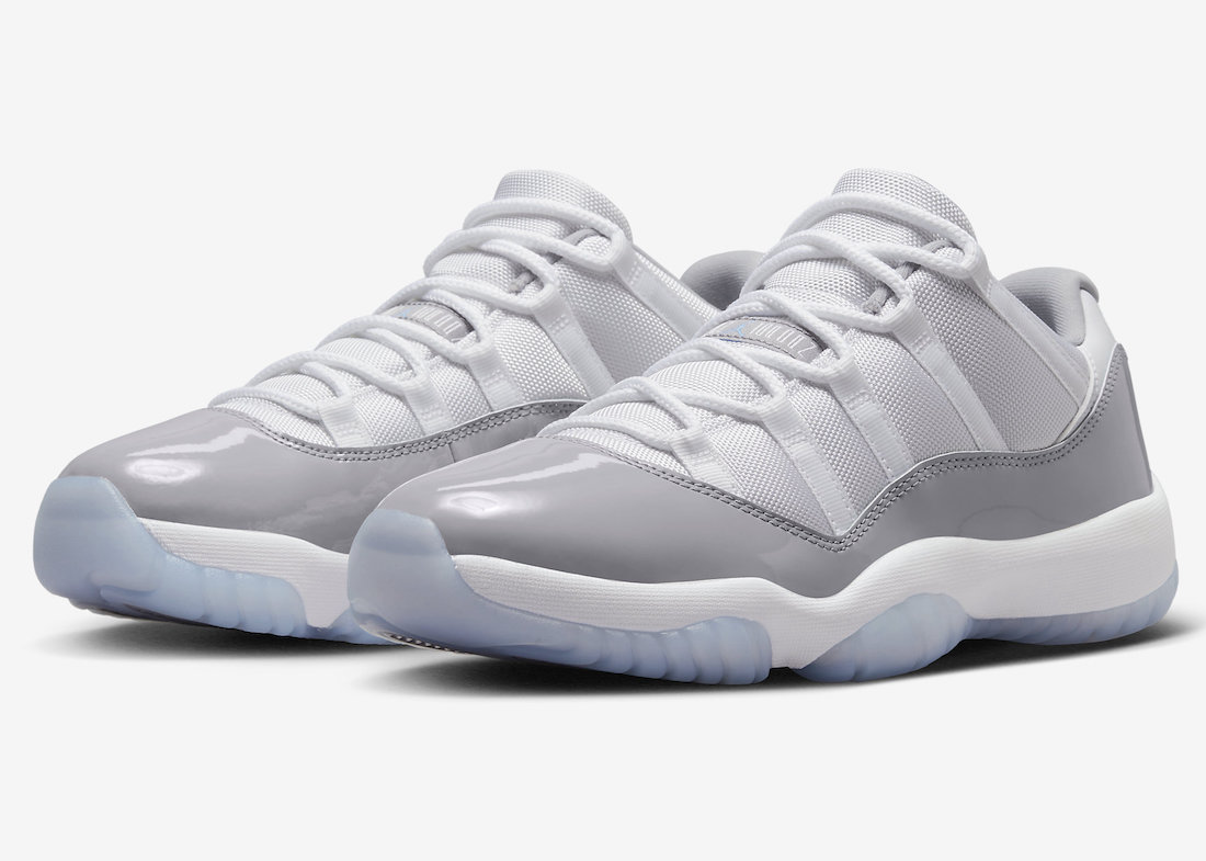 Air Jordan 11 Low,Cement Grey,  「水泥灰」AJ11 官图曝光！发售日期定在 …