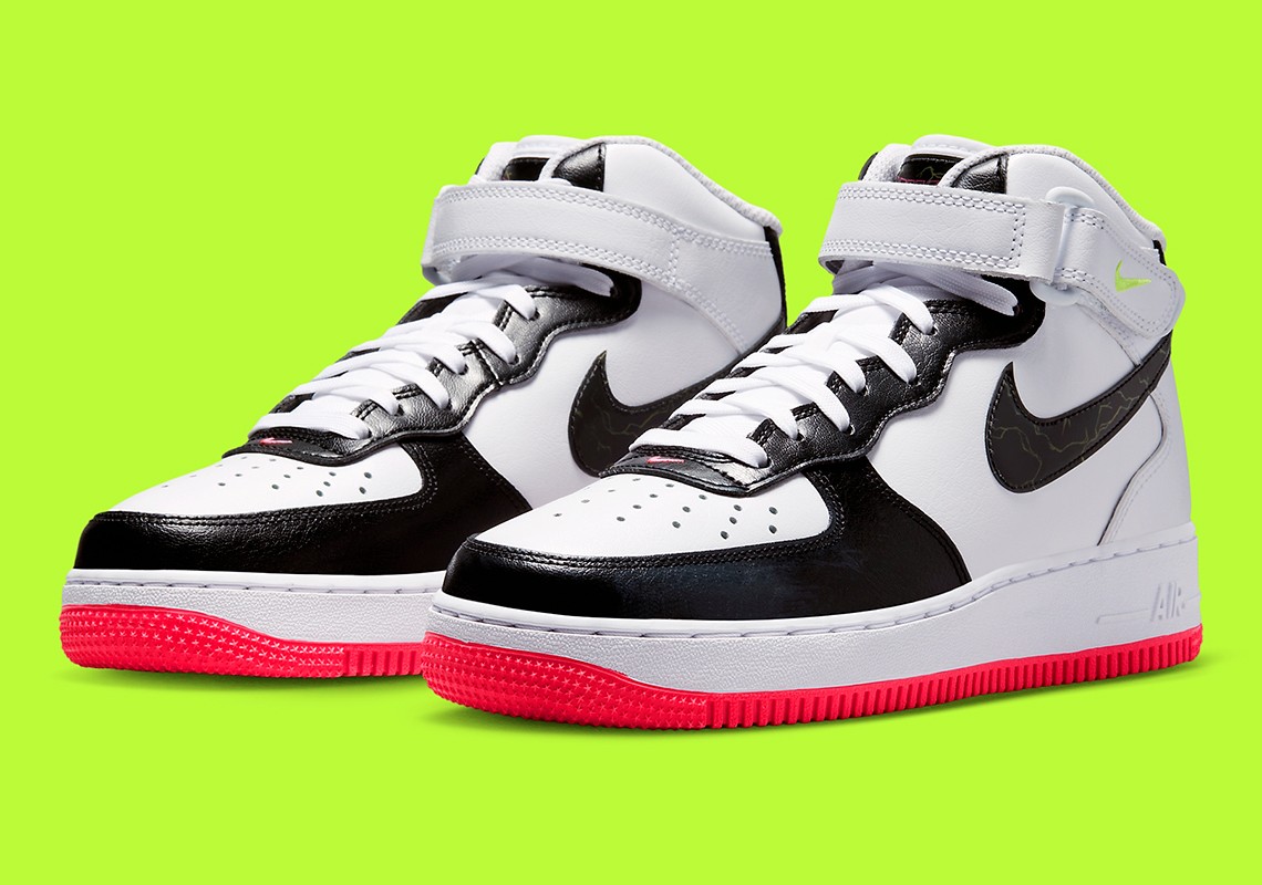 Nike,Air Force 1 Mid,Electric,  「熊猫」再度来袭！全新 Air Force 1 官图释出！