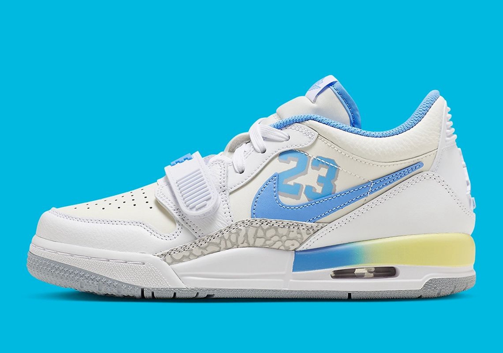 Jordan Legacy 312,UNC,FJ7223-1  又一双 Jordan「北卡蓝」新鞋曝光！这次的鞋型是 …