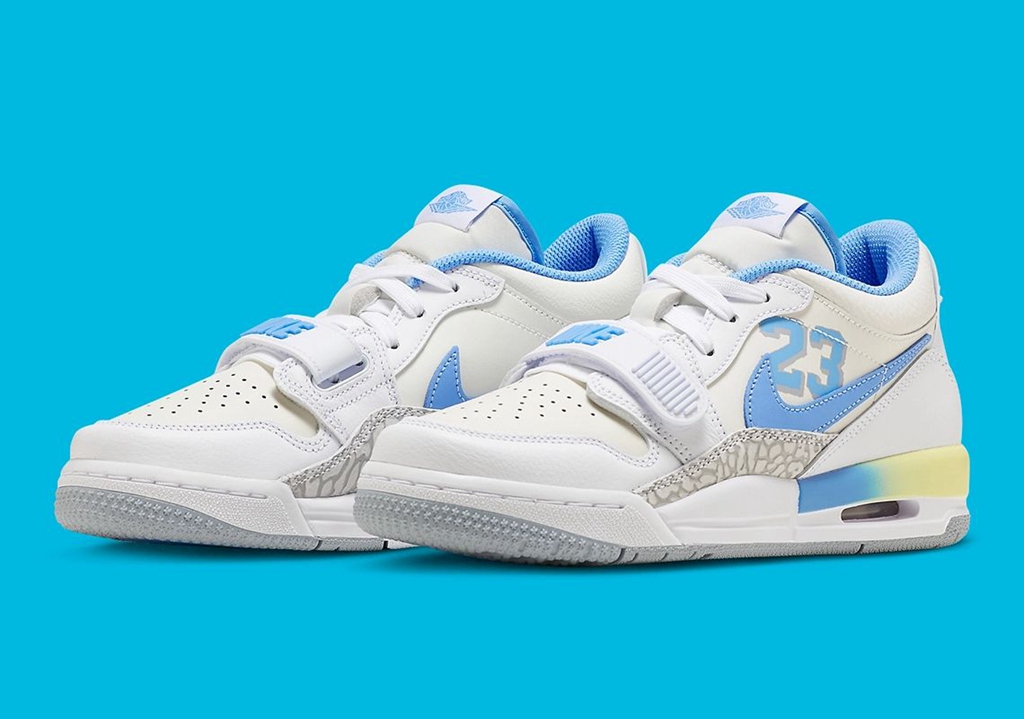 Jordan Legacy 312,UNC,FJ7223-1  又一双 Jordan「北卡蓝」新鞋曝光！这次的鞋型是 …