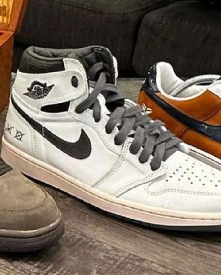 A Ma Maniére,Air Jordan 1,AJ1,  AMM x AJ 最新实物曝光！颜值超高但可惜 ...