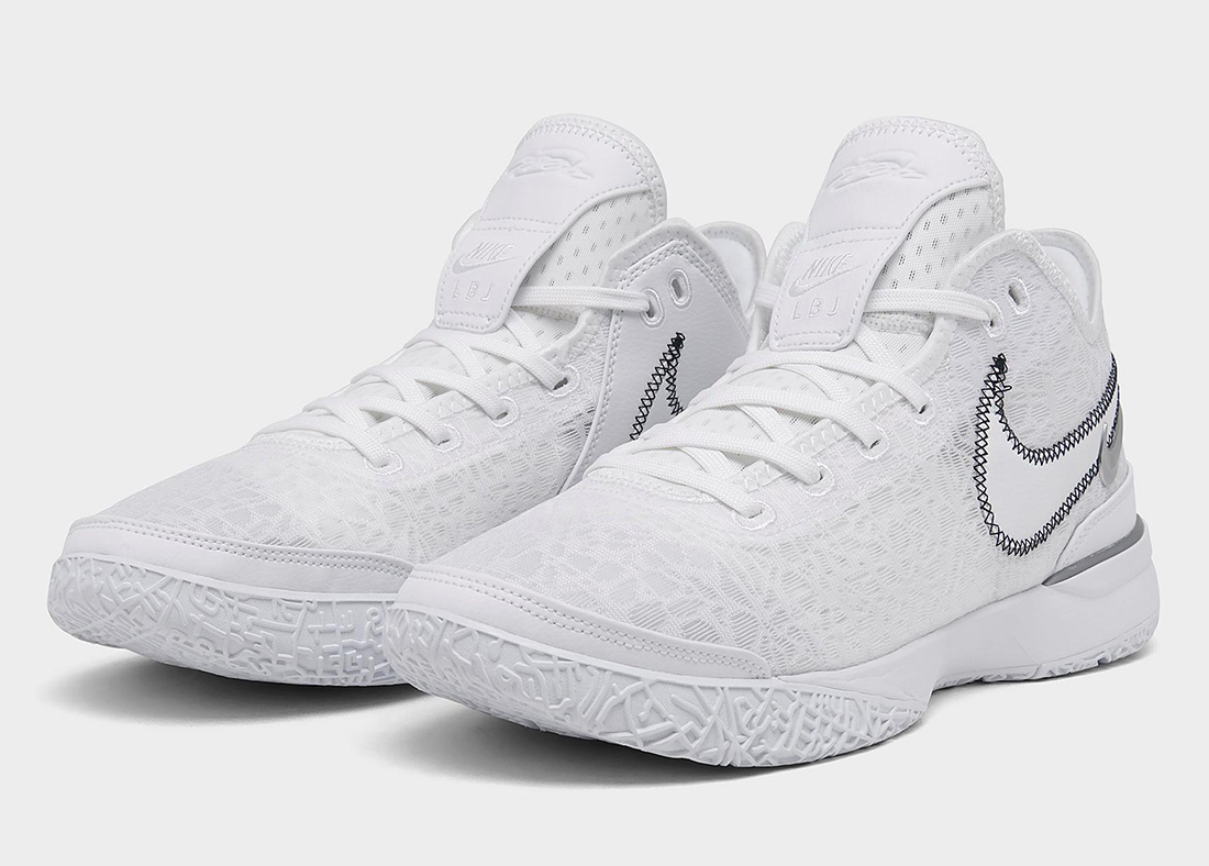 Nike Zoom LeBron NXXT Gen,Whit  纯白装扮！全新 LeBron NXXT Gen 官图曝光！