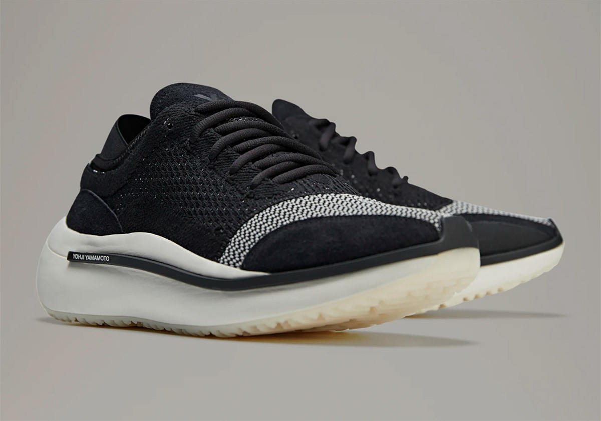 adidas,Y-3,Qisan Knit,FZ6395  昨日悄悄登场！Y-3「暗黑风」新鞋有点小帅！