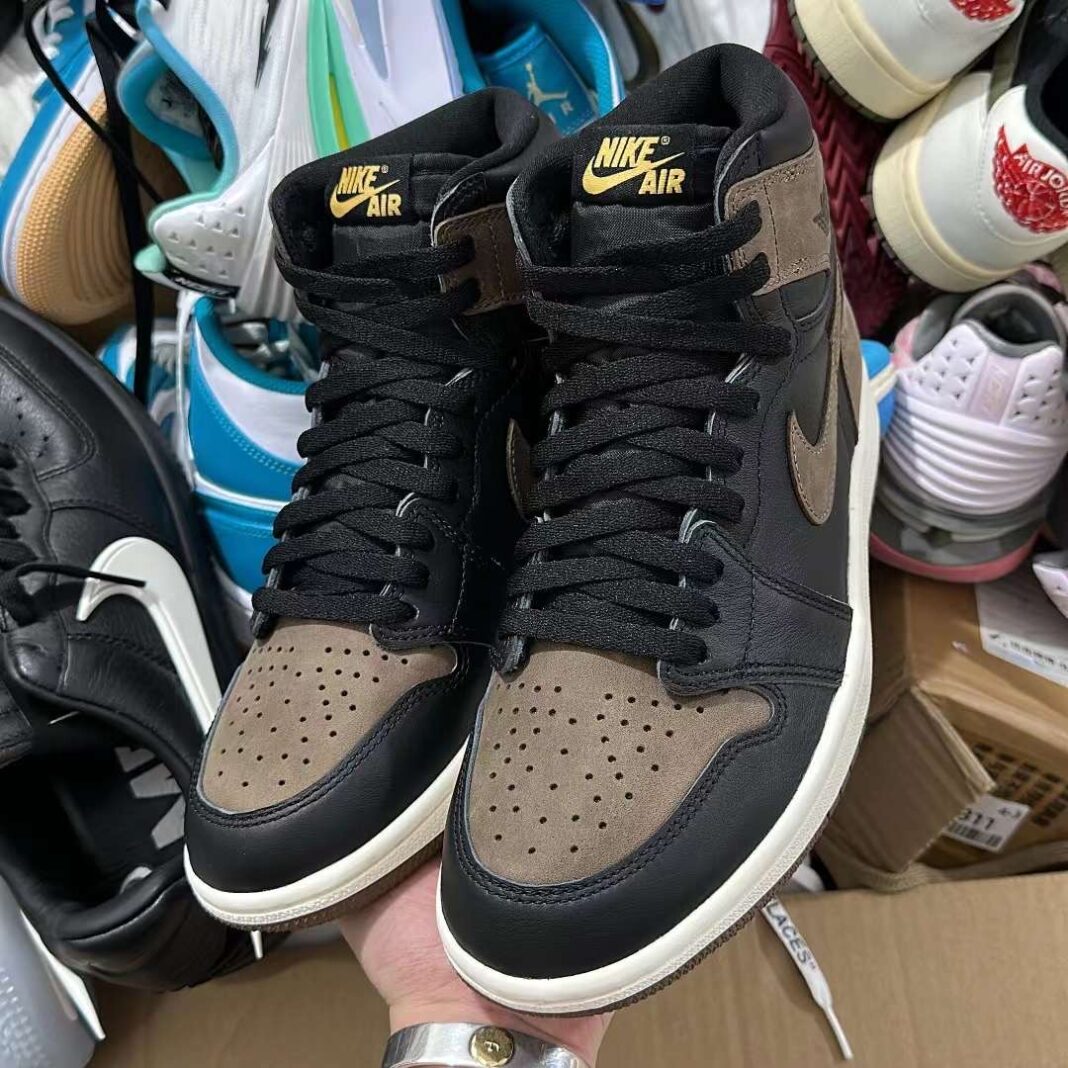 AJ1,Air Jordan 1 High OG,Palom  「小倒钩」AJ1 最新实物！发售日期是...