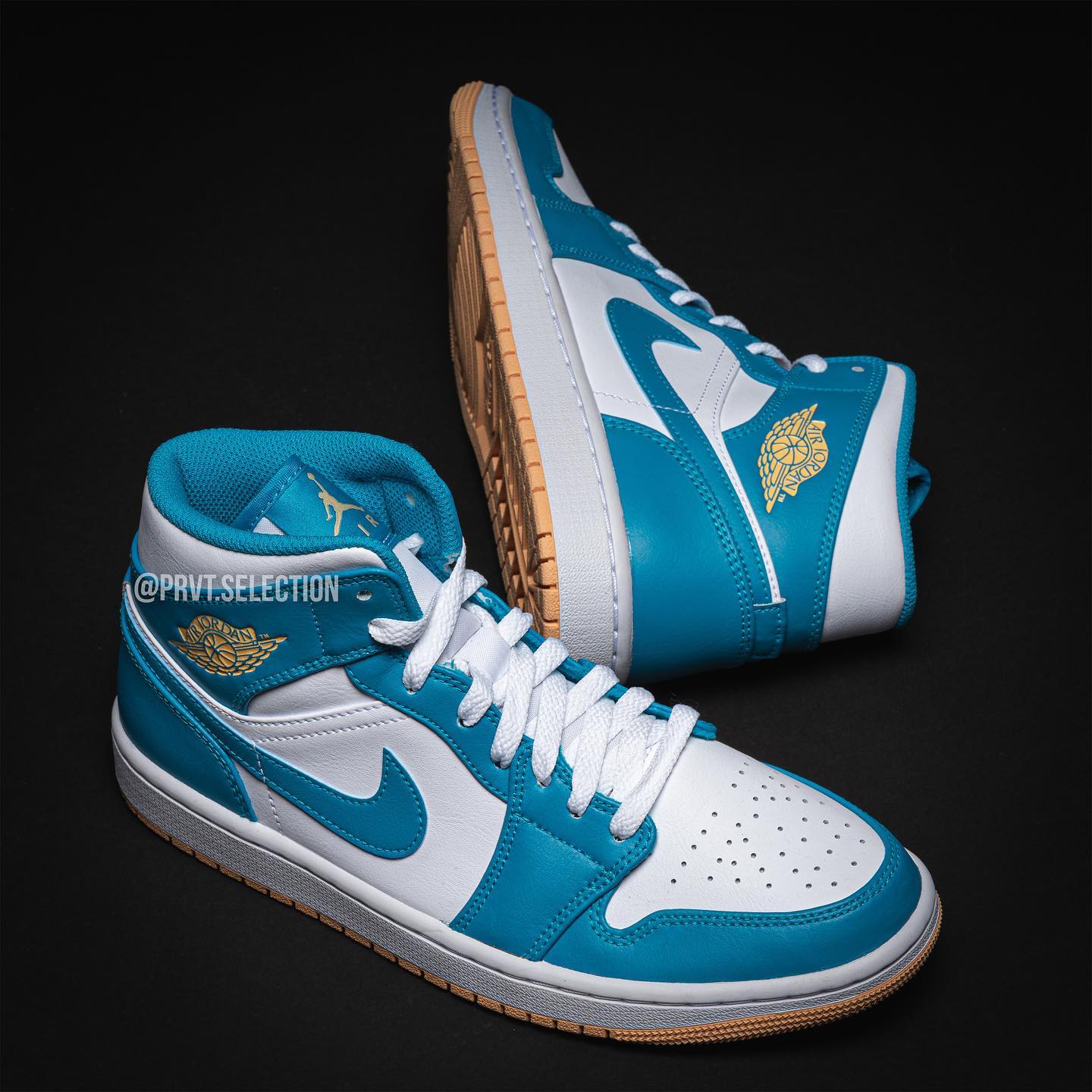 AJ,AJ1,Air Jordan 1 Mid,Aquato  全新「北卡」AJ1 实物图曝光！只可惜...
