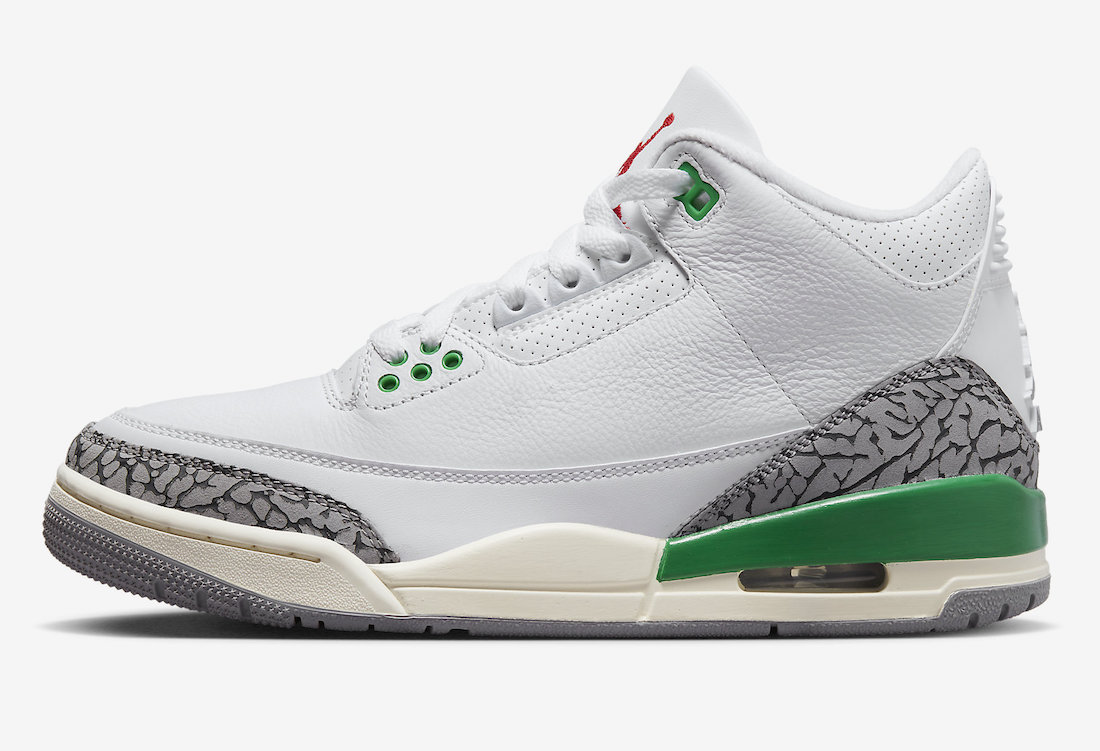 Air Jordan 3,WMNS,Lucky Green,  关注度不低的新配色！绿水泥 AJ3 发售推迟！