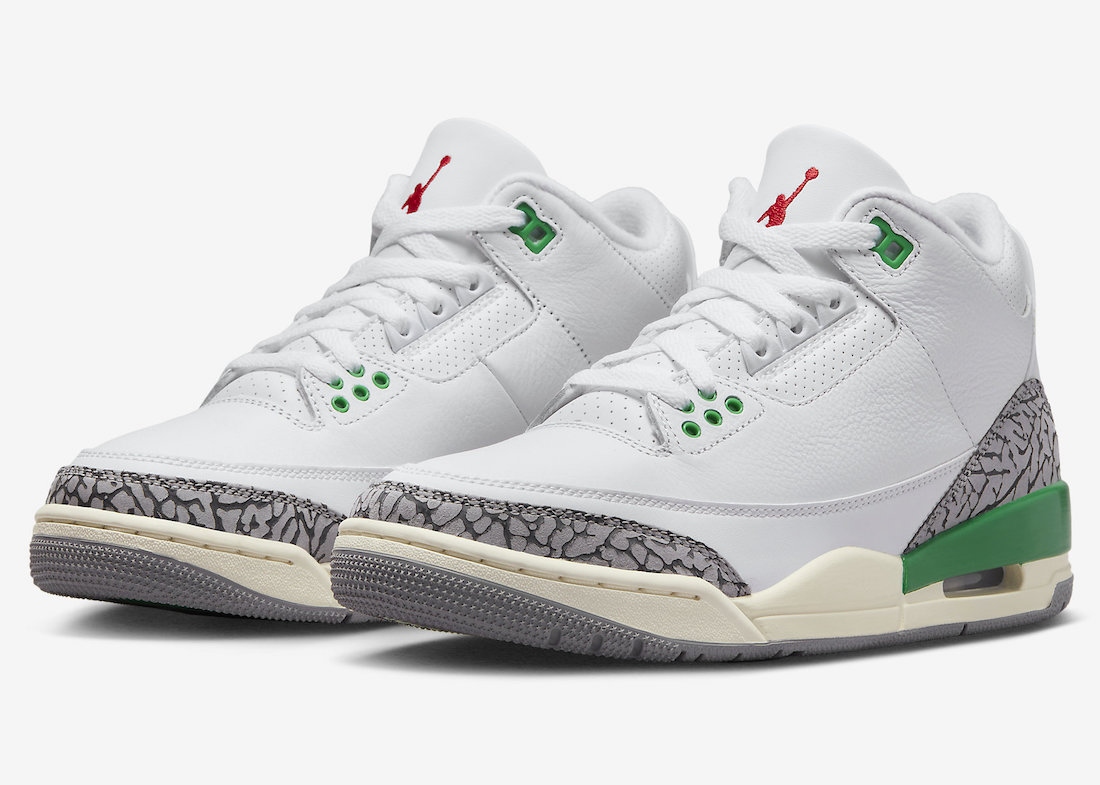 Air Jordan 3,WMNS,Lucky Green,  关注度不低的新配色！绿水泥 AJ3 发售推迟！