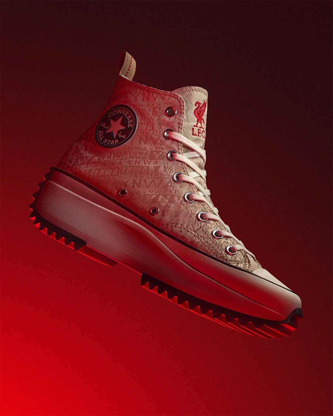 Liverpool FC,Converse,A05964C,  又一双跨界联名！利物浦 x Converse 实物曝光！
