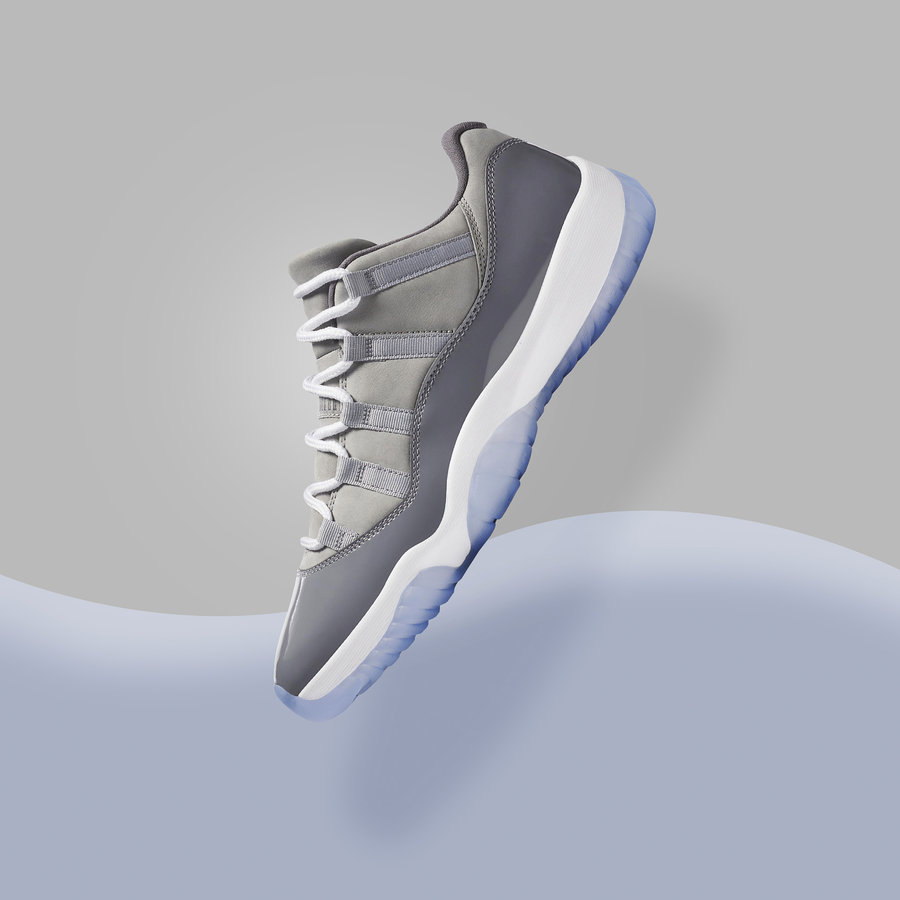 Air Jordan 11 Low,Cement Grey,  发售倒计时！今年第一双 AJ11 即将开抢！