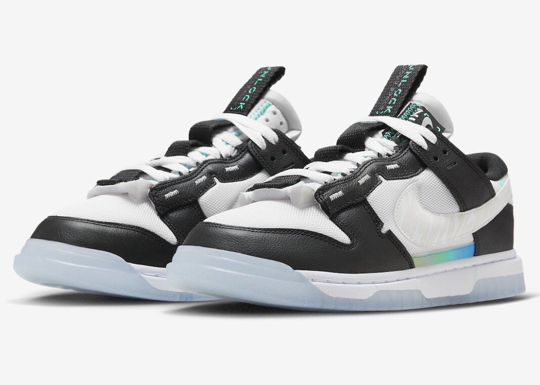 Nike,Dunk Low Remastered,Unlo  解构风 Dunk 你见过吗！全新「熊猫」配色官图释出！