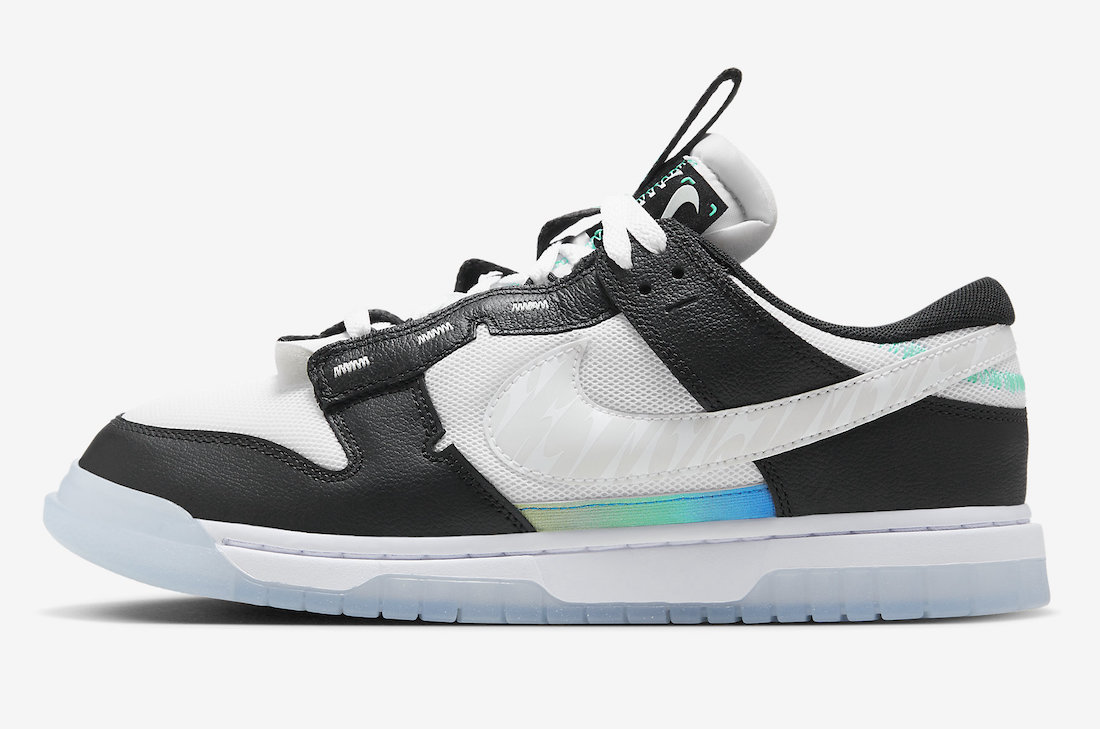 Nike,Dunk Low Remastered,Unlo  解构风 Dunk 你见过吗！全新「熊猫」配色官图释出！