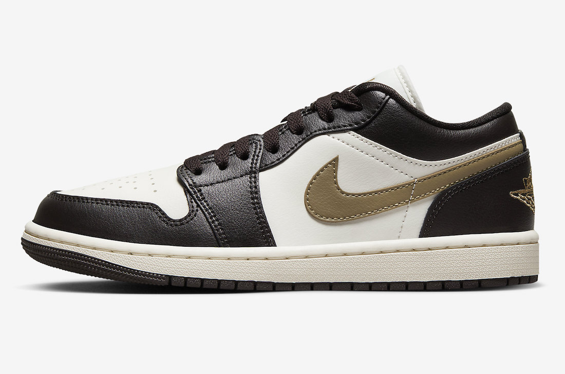 Air Jordan 1 Low,Shadow Brown,  奢华气质拉满！全新 Air Jordan 1 Low 官图曝光！