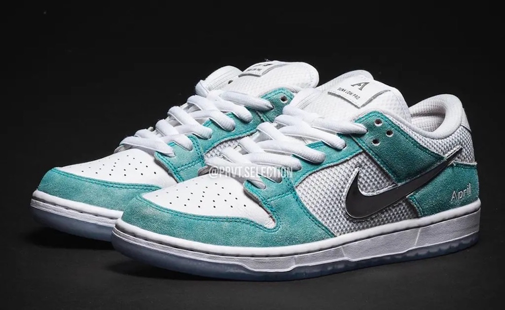 SB Dunk Low,Nike,April Skatebo  同款市价要六千！「小蒂芙尼」Dunk SB 即将发售！