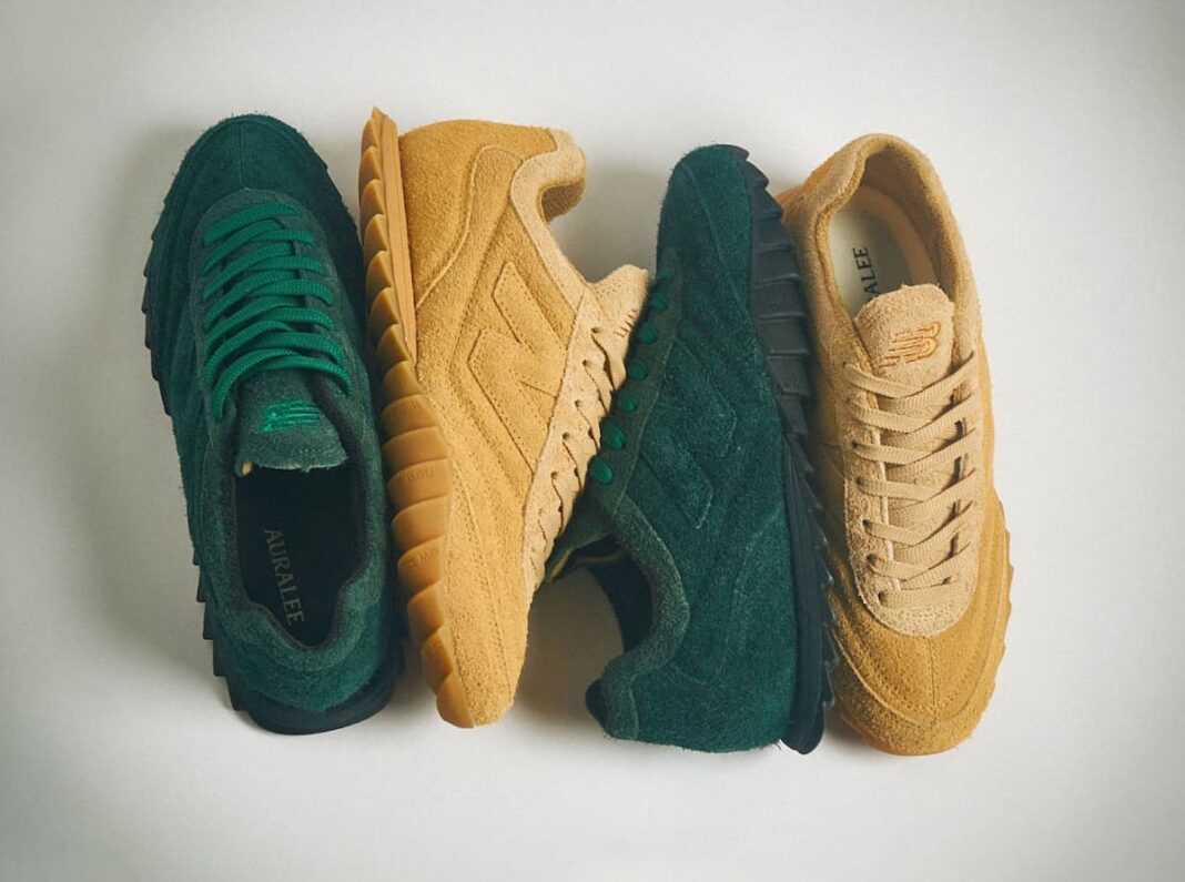 AURALEE x New Balance,Tan,URC3  复古新选择！全新 AURALEE x New Balance 实物图曝光！