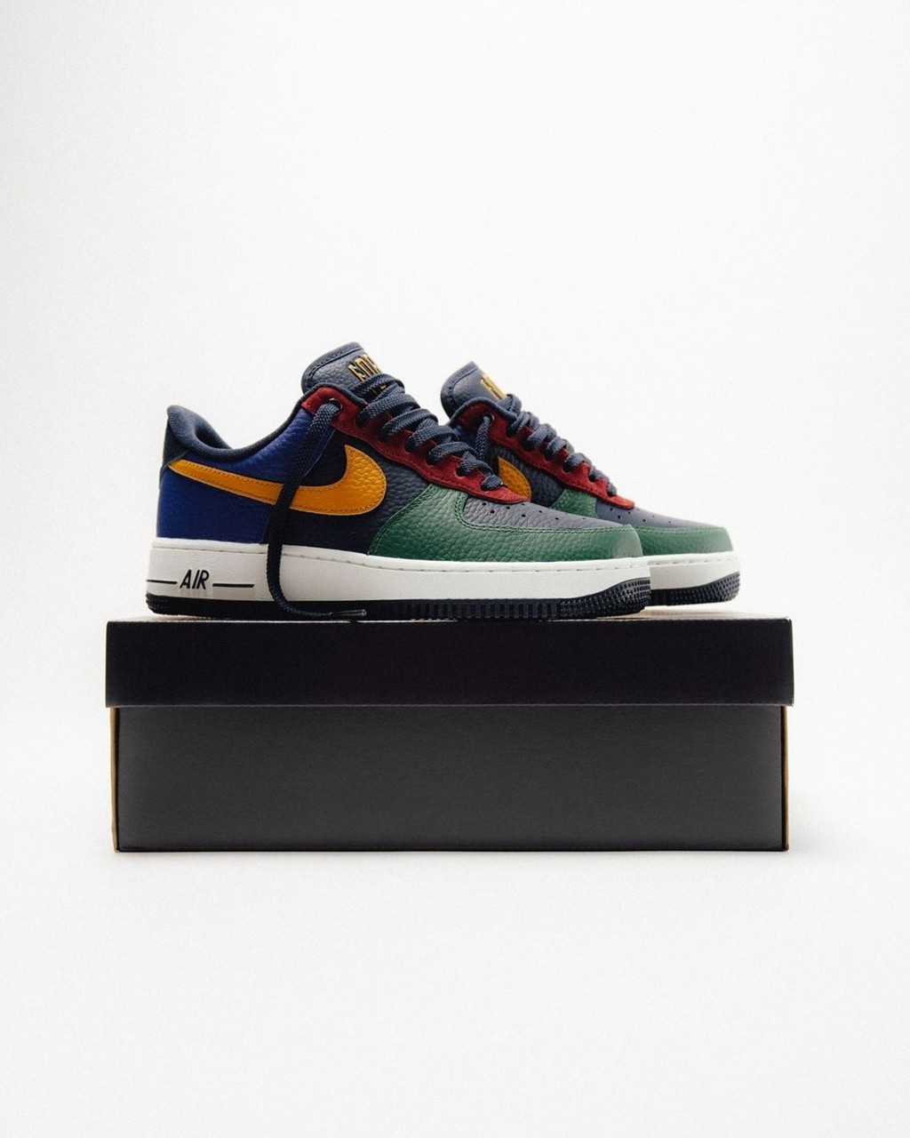 Nike,Air Force 1 Low,Multi Tum  市价不便宜！拼色 AF1 实物曝光！
