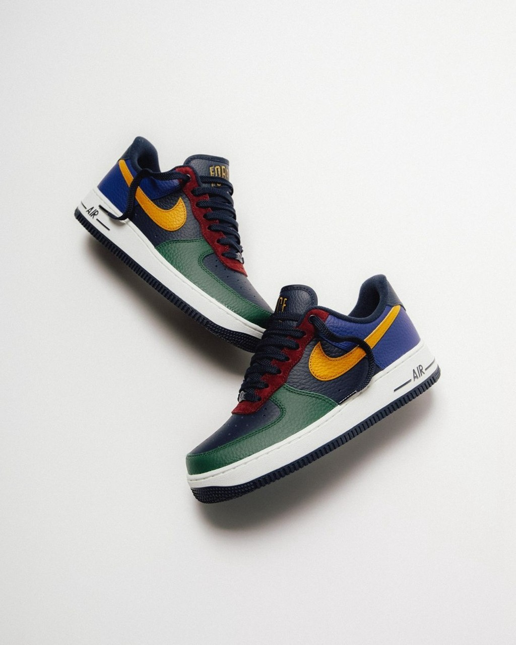 Nike,Air Force 1 Low,Multi Tum  市价不便宜！拼色 AF1 实物曝光！