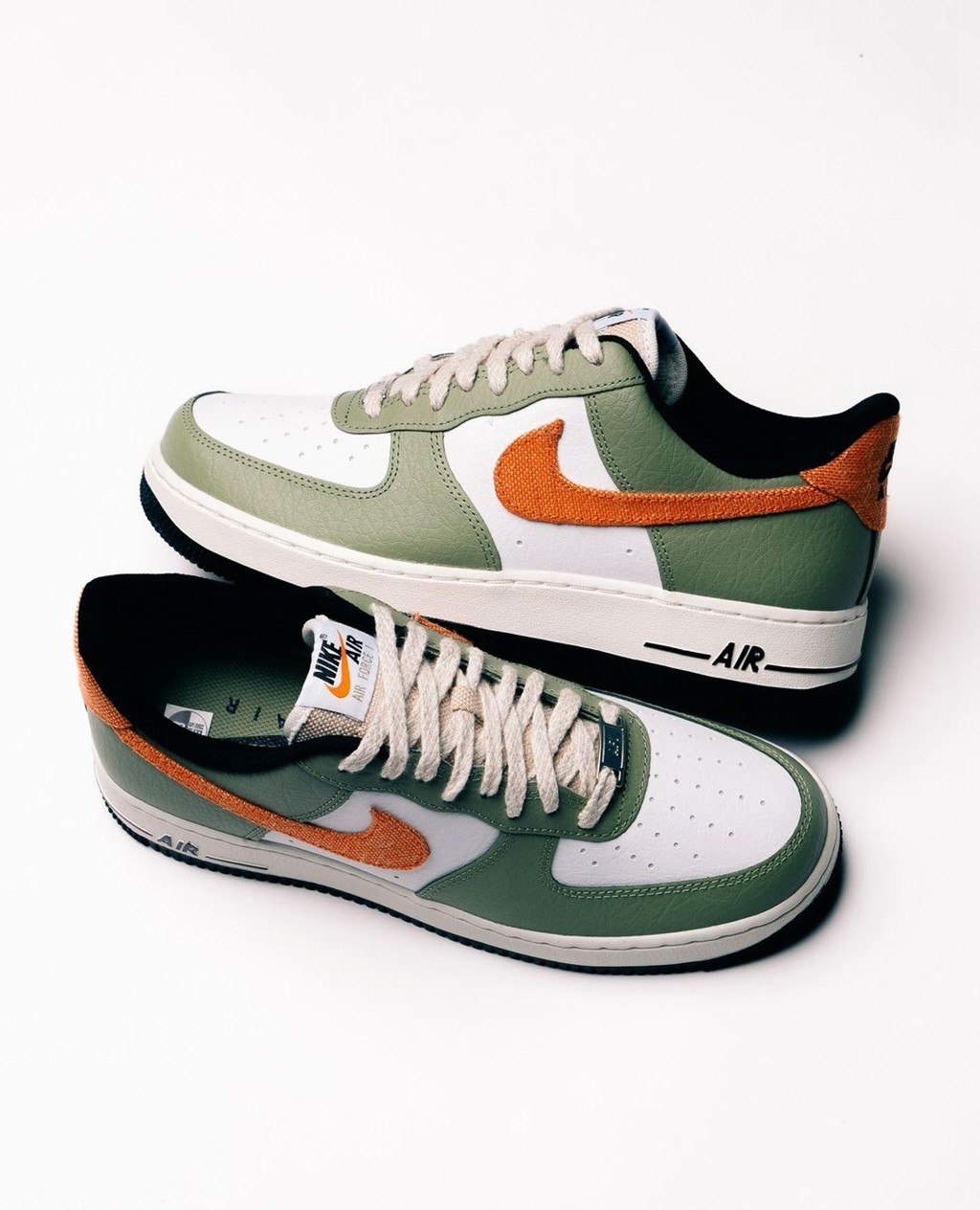 Nike,Air Force 1 Low,Oil Green  新配色 AF1 实物美图曝光！市价快 2k 了！