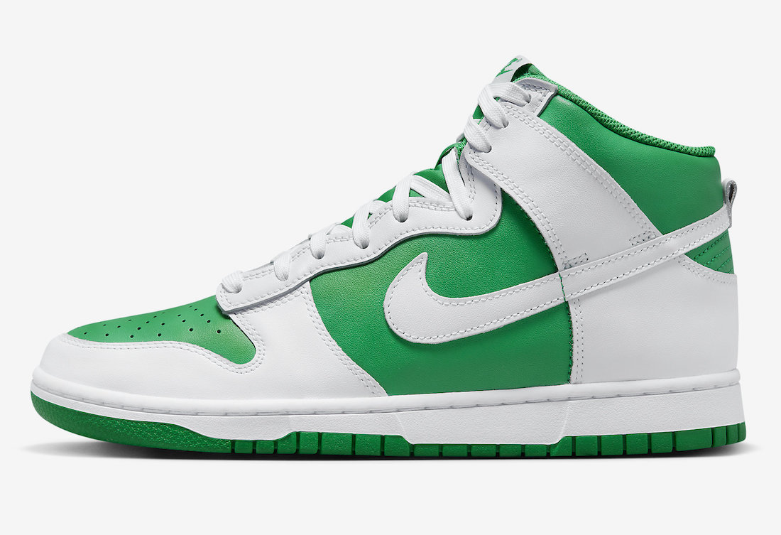 Nike Dunk High,Pine Green,DV08  小清新 +1！全新 Nike Dunk High 官图曝光
