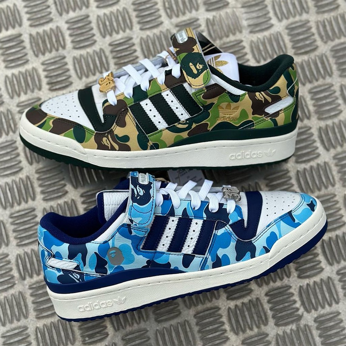 BAPE®,adidas Originals,Forum L  BAPE® 30 周年还有惊喜！联名新鞋越看越帅！