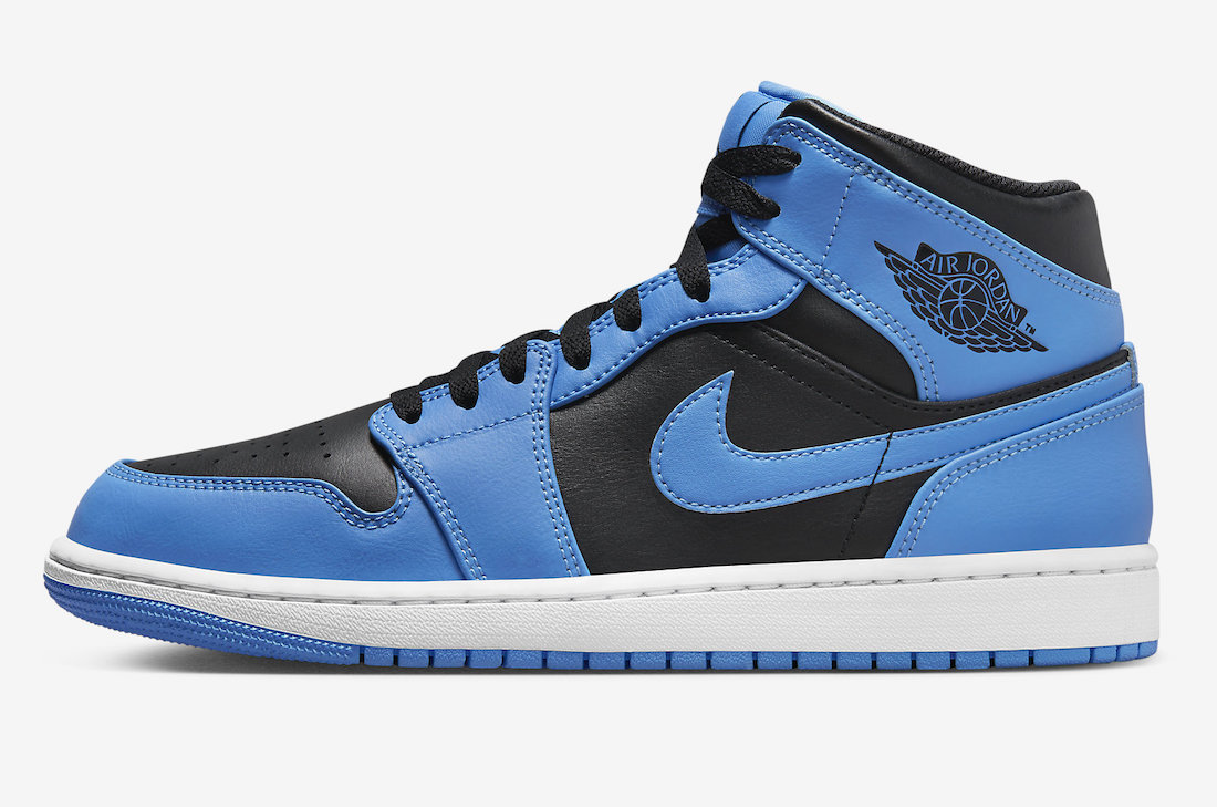 Jordan Brand,Air Jordan 1 Mid,  就快来了！全新「大学蓝」AJ1 Mid 官图释出！