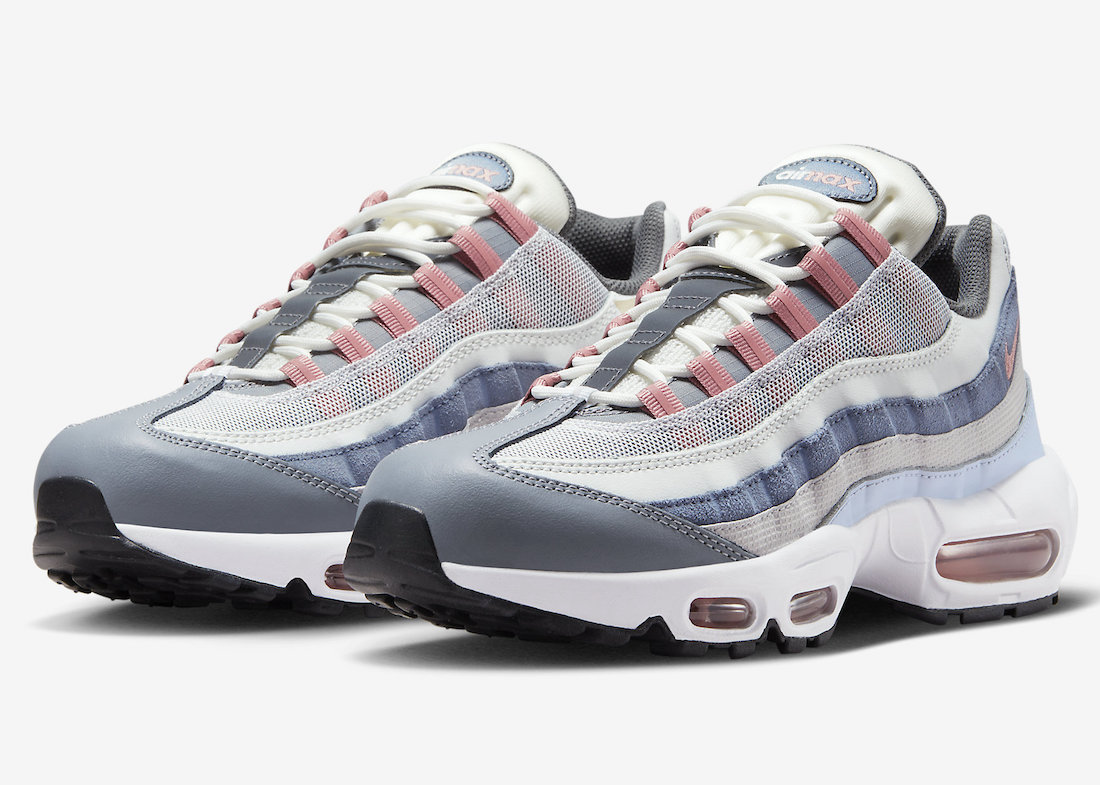 Nike Air Max 95,Red Stardust,D  期待小姐姐上脚！全新 Nike Air Max 95 官图曝光！