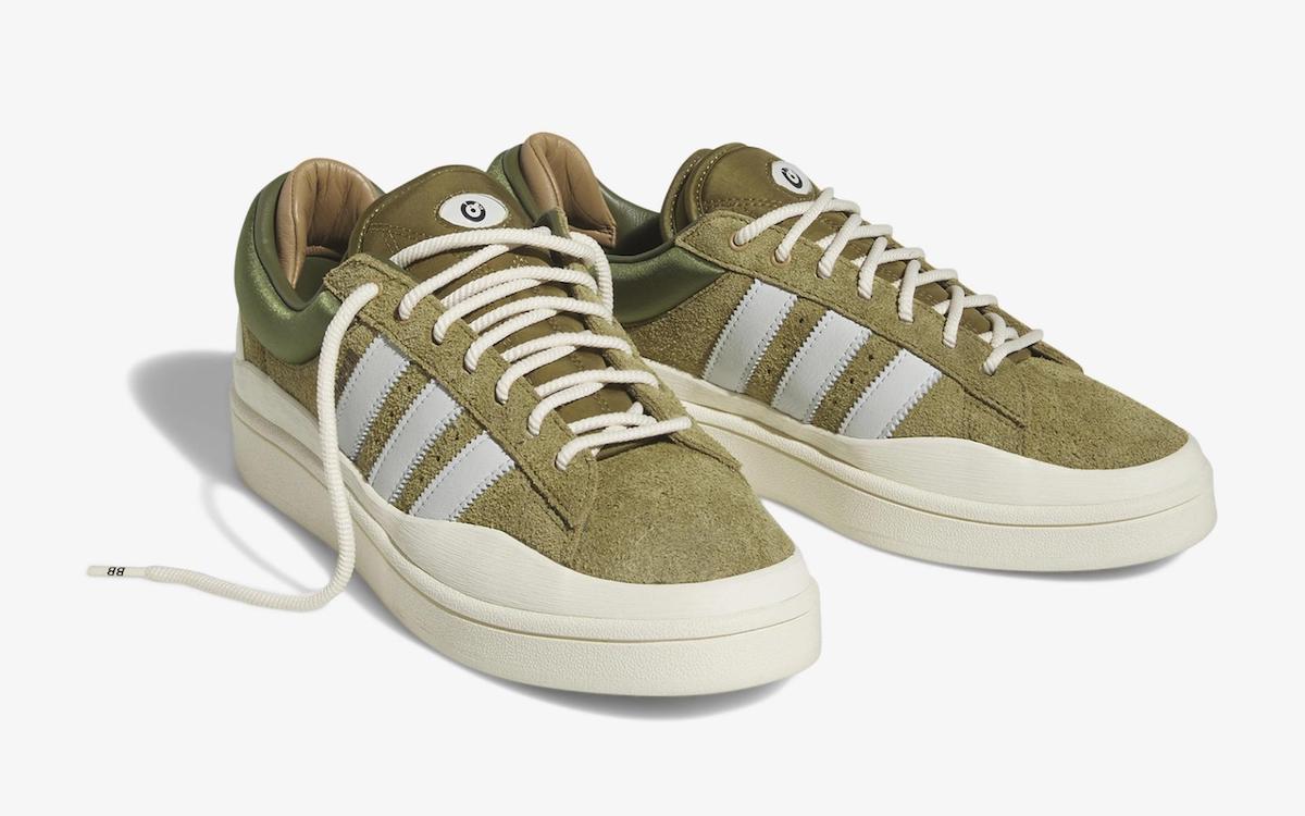 adidas Campus Light,Olive,ID79  面包鞋又来了！全新三叶草 x Bad Bunny 发售日期确定！