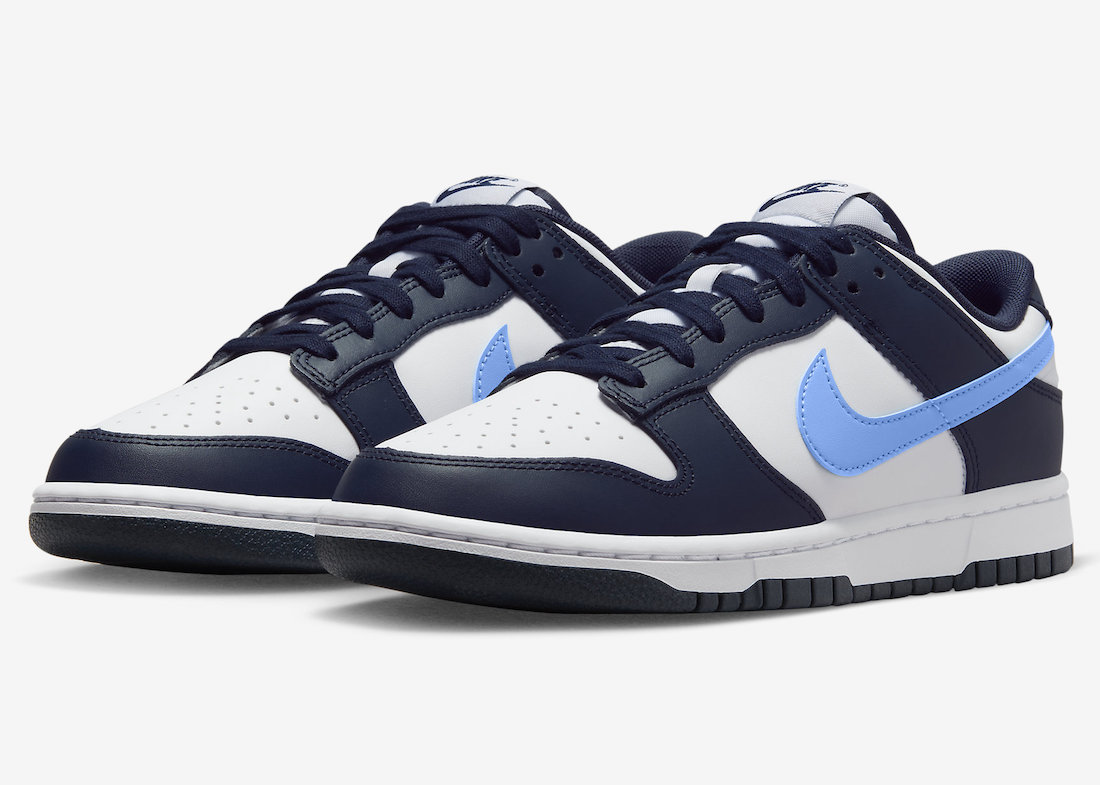 Nike,Dunk Low,FN7800-400  颜值真不低！新「北卡」Dunk Low 官图曝光！