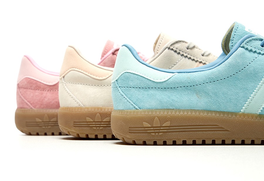adidas Originals,Bermuda  清新「马卡龙」造型！全新三叶草 Bermuda 悄悄上架！