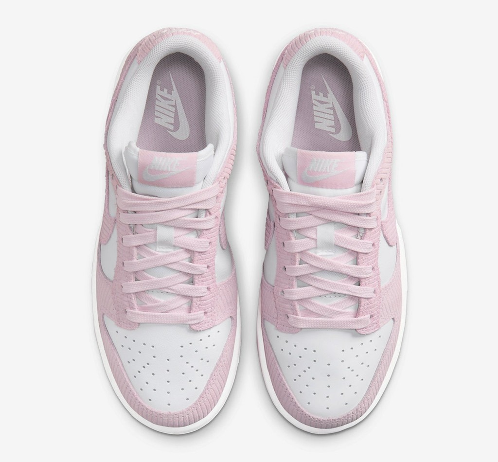 Nike,Dunk Low,Pink Corduroy,FN  男女通吃！「粉色灯芯绒」Dunk 你种草了吗？