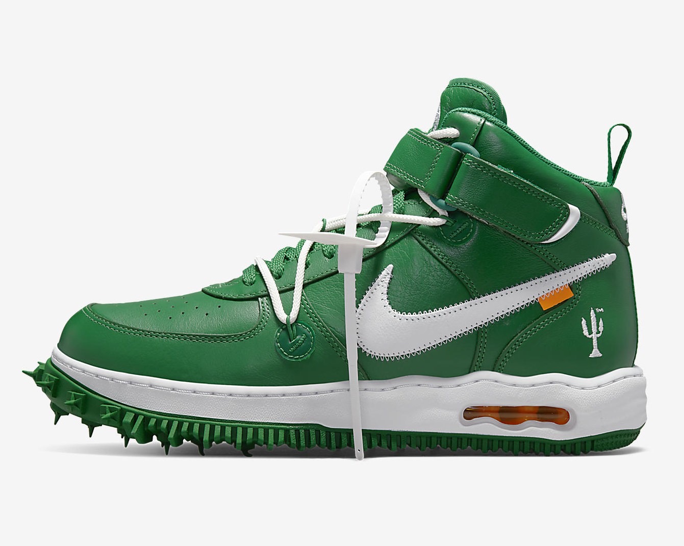 OFF-WHITE,Nike,Air Force 1 Mid  OW x Nike 新联名即将发售！还有纪念 Virgil 的新细节！
