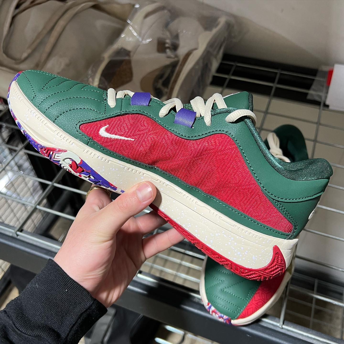Nike,Zoom Freak 5,字母哥  疑似字母哥 5 代实物曝光！外观设计更为惊人！