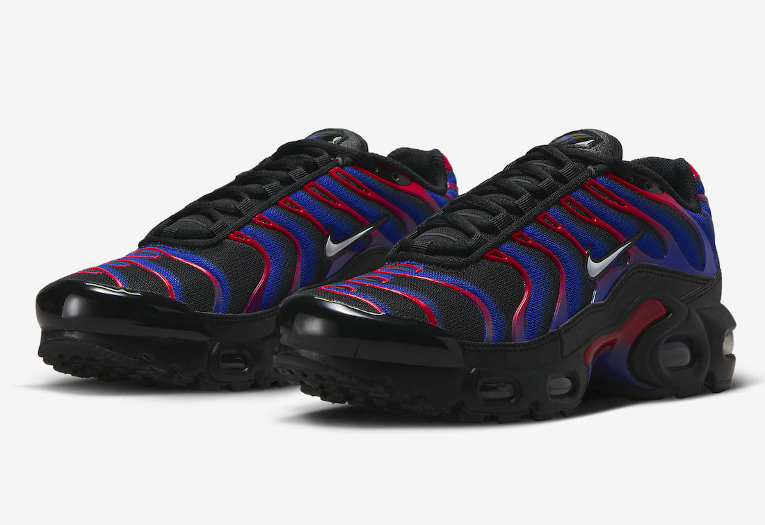 Nike,Air Max Plus GS,Spider-Ma  致敬「蜘蛛侠」配色！全新 Air Max Plus 官图曝光！