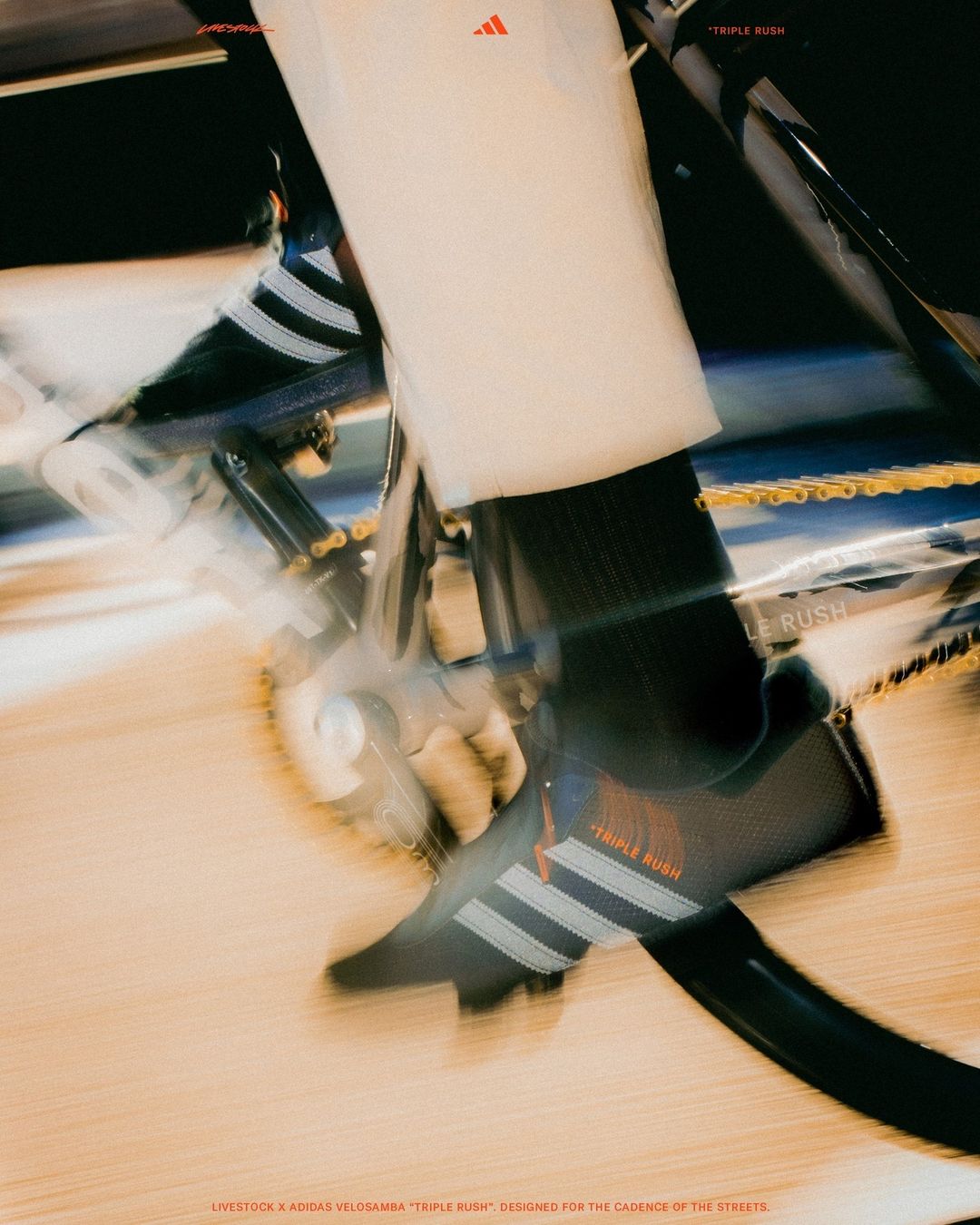 Livestock,adidas,Velosamba,Tri  绝对的低调奢华！这种联名 Samba 还是第一次见！