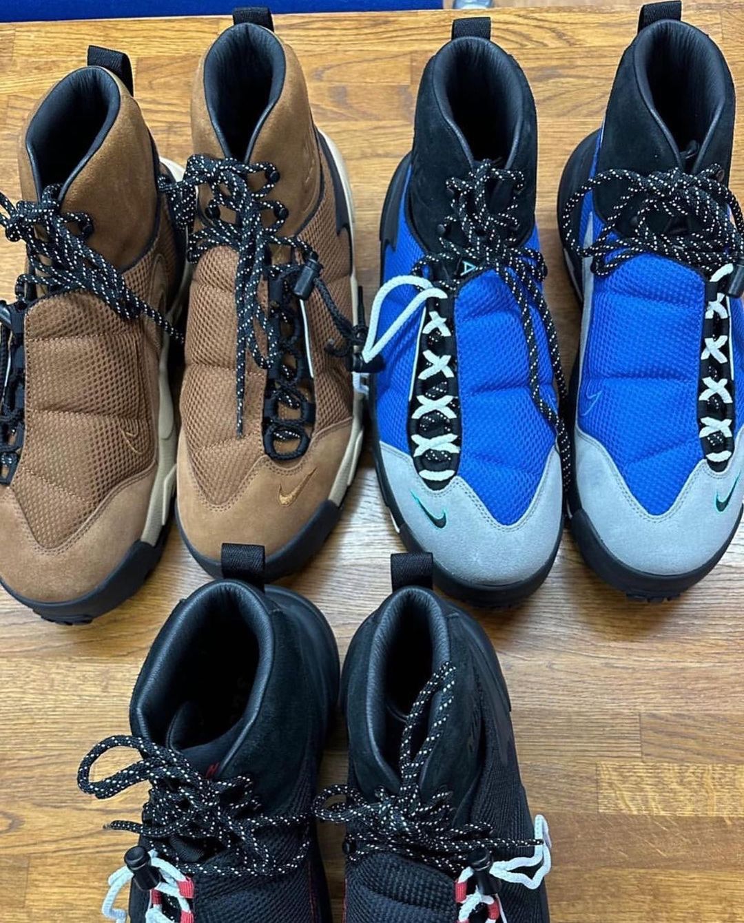 sacai,Nike,Air Magmascape  细节能看清了！sacai x Nike 新鞋别说不认识！