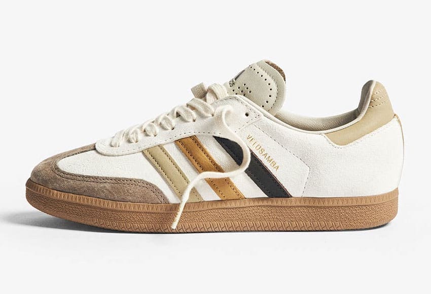 END，adidas，Velosamba，Social Cy  复古穿搭新选择！全新联名 Samba 还有这功能！