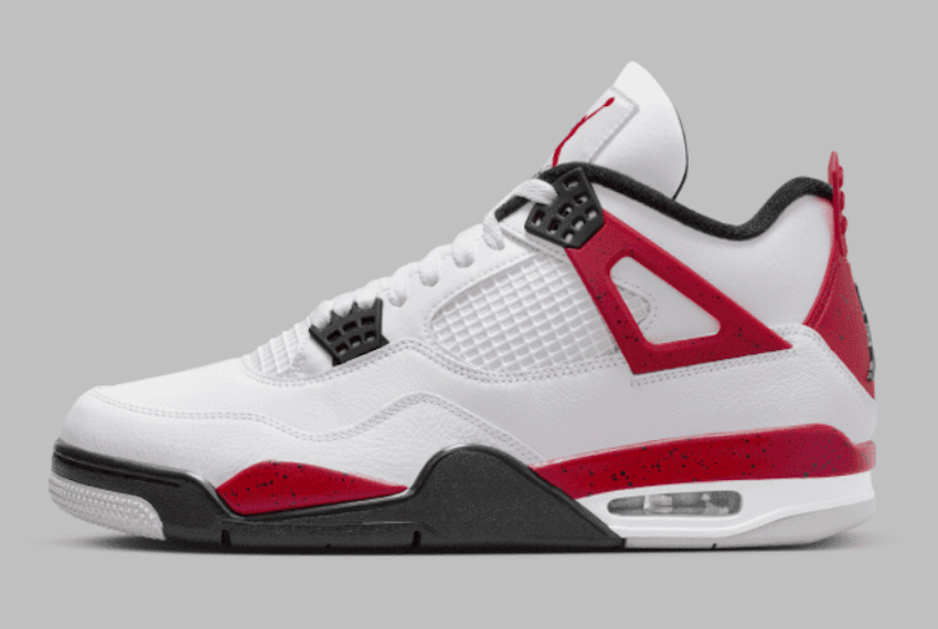 Air Jordan 4,Red Cement,DH6927   经典白红！「红水泥」AJ4 发售日期定了！