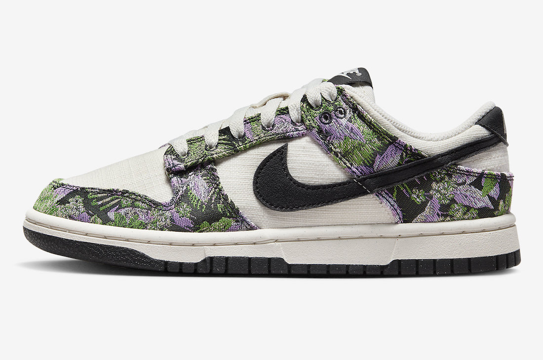 Nike Dunk Low Next Nature,Flor  「花卉」Dunk Low 官图曝光！期待小姐姐上脚！