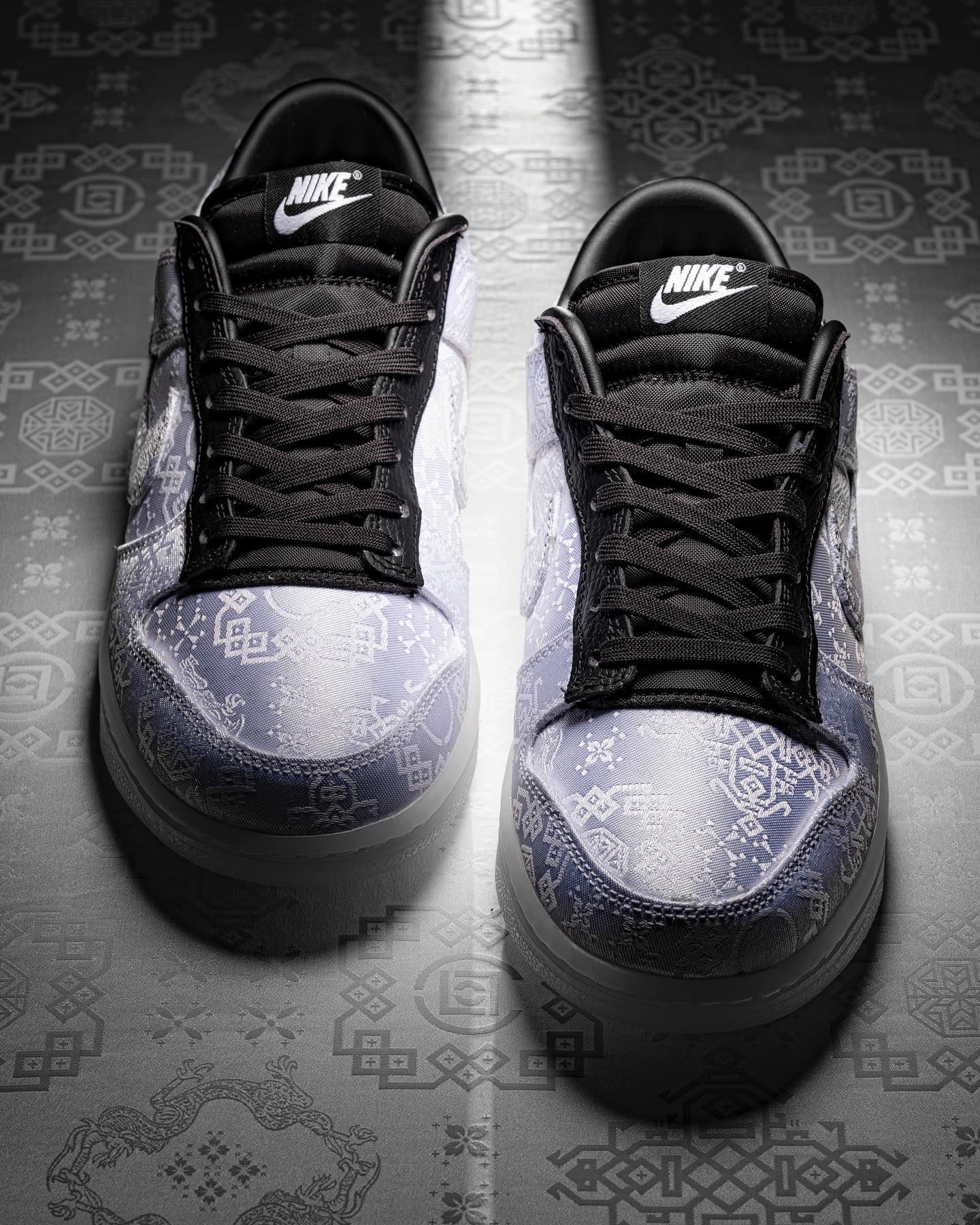 CLOT,Nike,Dunk Low,fragment de  冠希「闪电白丝绸」正式官宣！发售详情曝光！