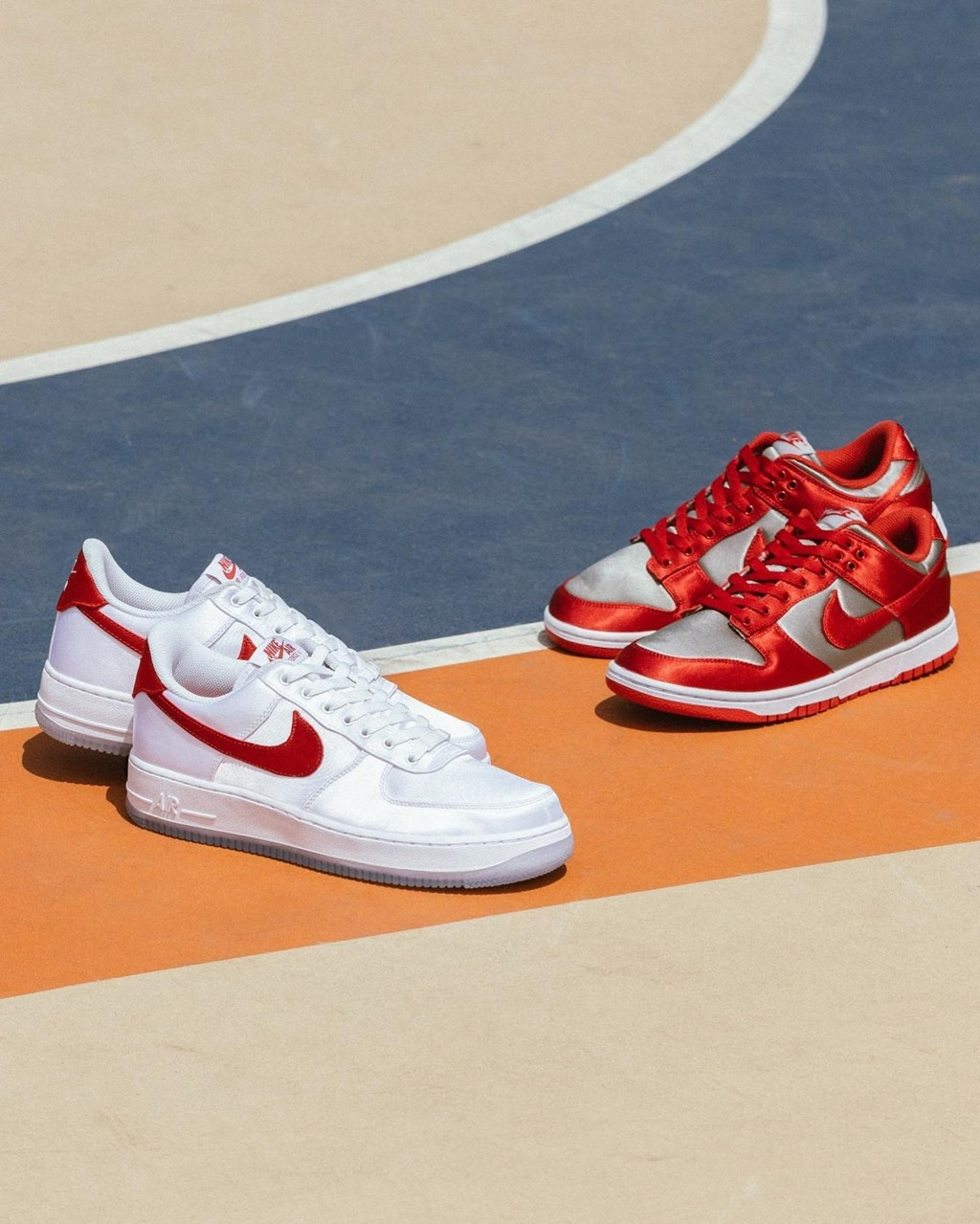 Air Force 1 Low,Dunk Low,Nike  Nike「丝绸新鞋」即将发售！一口气两双你选哪款？