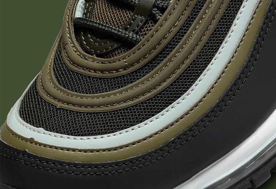Nike,Air Max 97,Olive  讨喜橄榄色装扮！Air Max 97 新配色官图曝光！