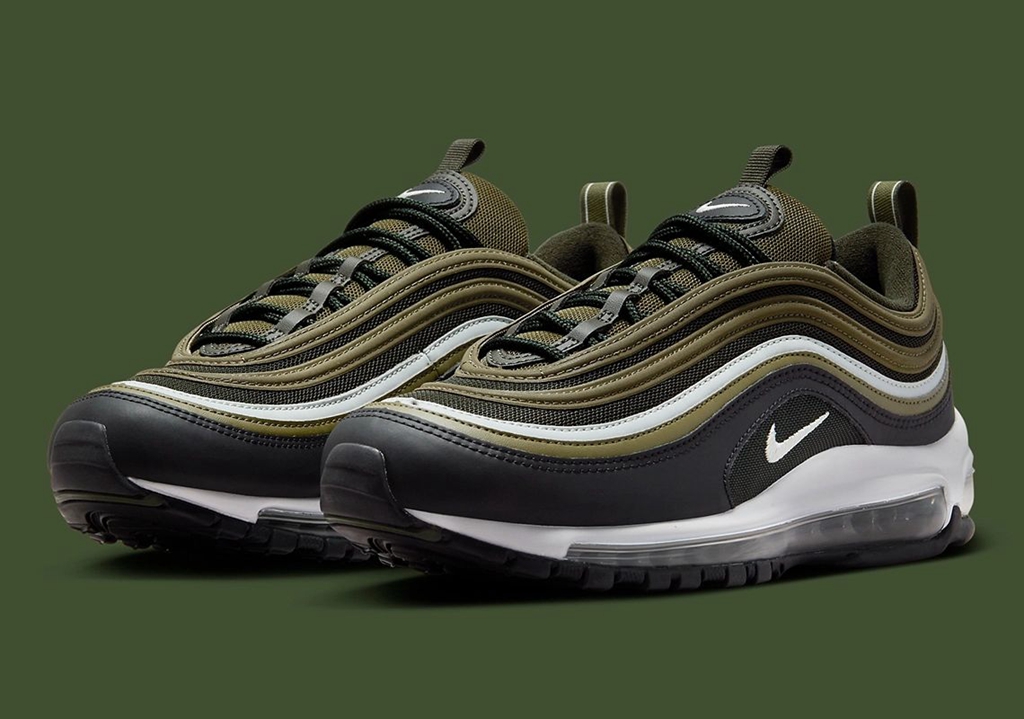Nike,Air Max 97,Olive  讨喜橄榄色装扮！Air Max 97 新配色官图曝光！