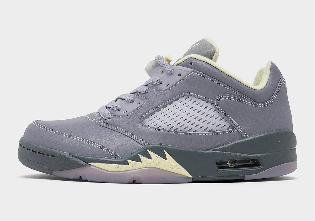 Air Jordan 5 Low,WMNS,Indigo H  熟悉的「紫葡萄」装扮！最新 Air Jordan 5 实物曝光！