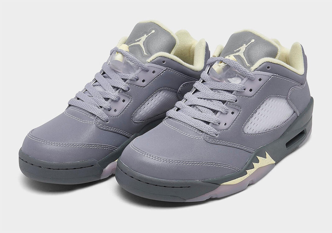 Air Jordan 5 Low,WMNS,Indigo H  熟悉的「紫葡萄」装扮！最新 Air Jordan 5 实物曝光！