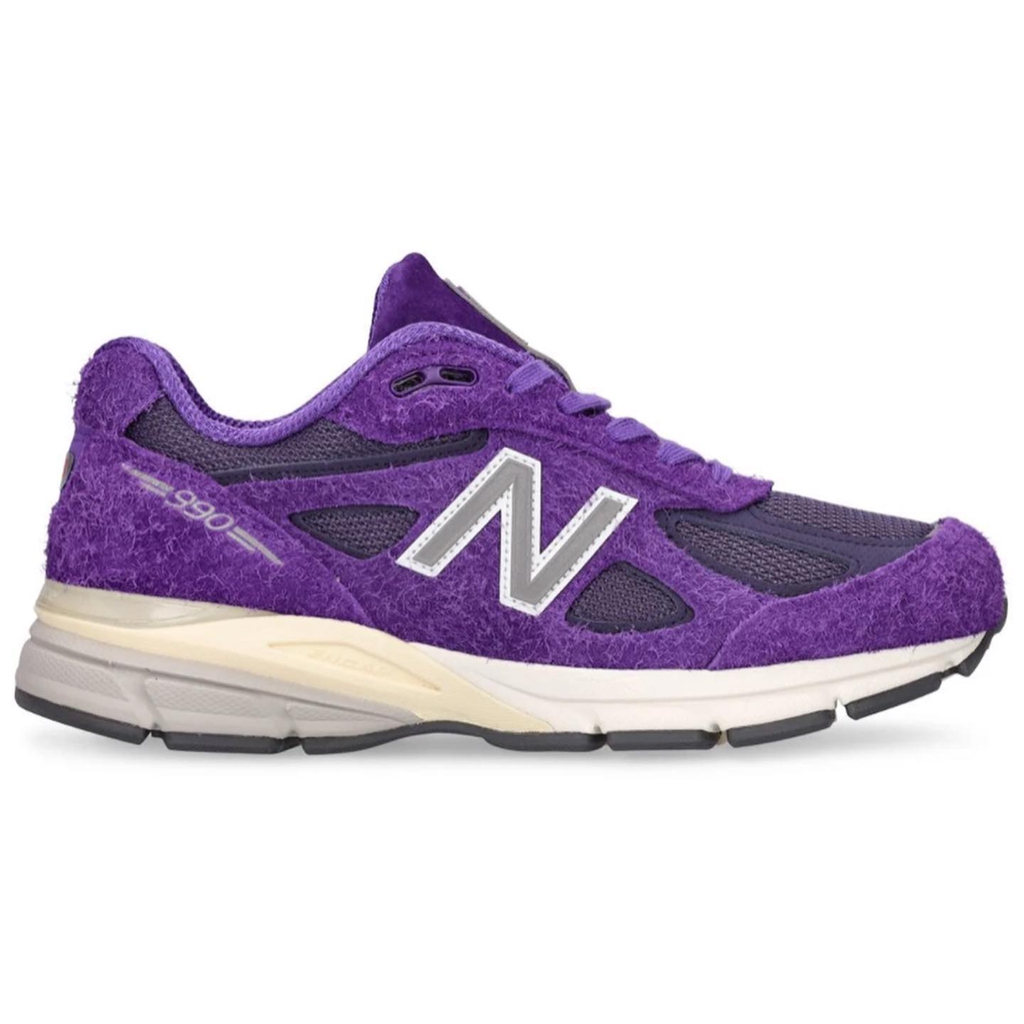 New Balance,990v4  这是我认识的 NB 吗？恶人紫新鞋越看越上头！