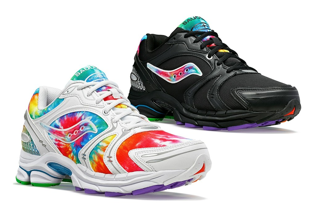 Saucony,Pro Grid Triumph 4,Tie  五彩斑斓的黑！Saucony 新鞋刚刚发售！