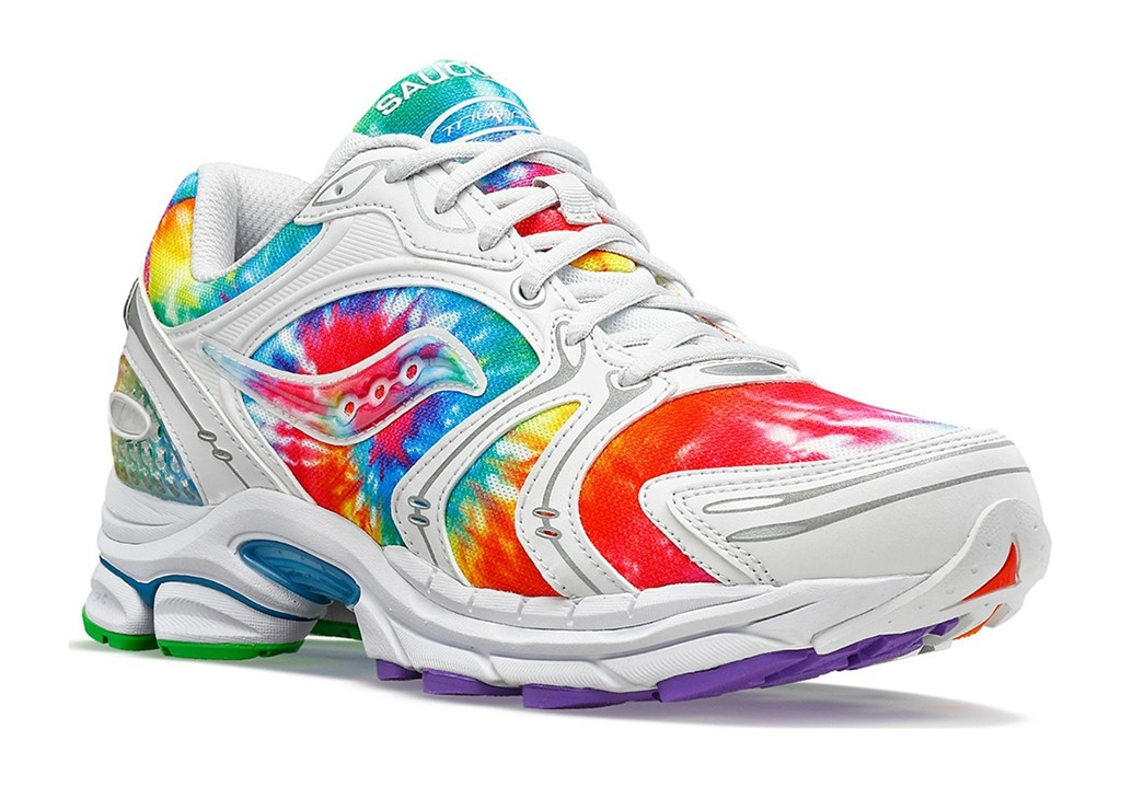 Saucony,Pro Grid Triumph 4,Tie  五彩斑斓的黑！Saucony 新鞋刚刚发售！