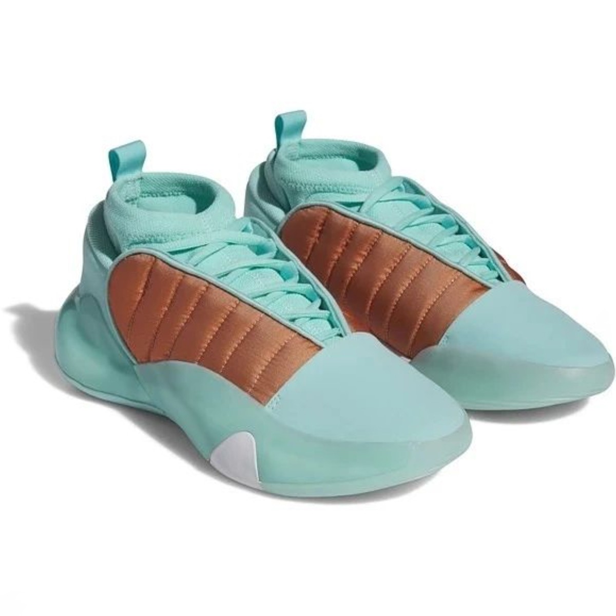 adidas,Harden Vol. 7,Flash Aqu   坐等发售！「蒂芙尼」配色哈登 7 太想冲了！