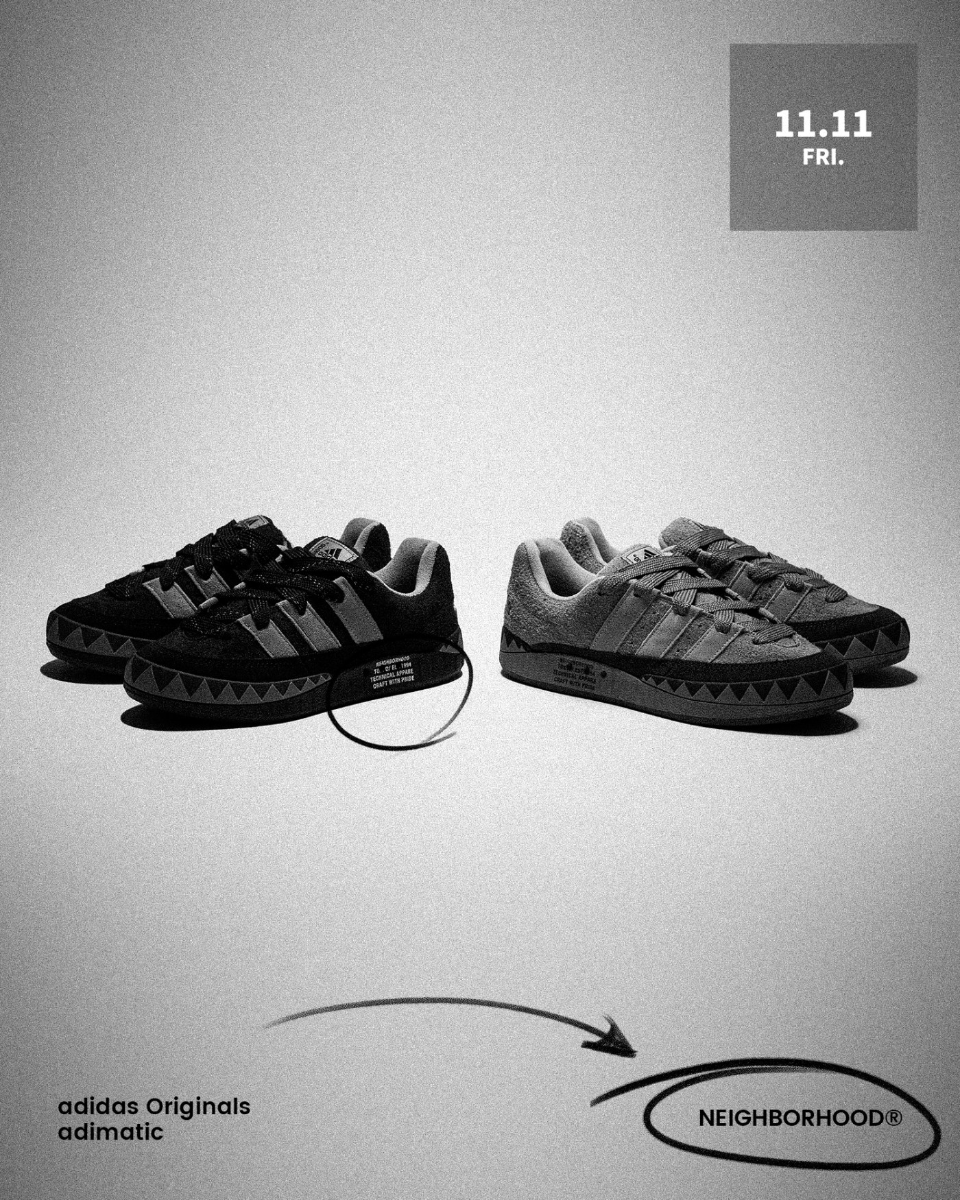 NEIGHBORHOOD,adidas Originals,  三叶草王炸鞋型！NBHD 新联名悄悄登场！